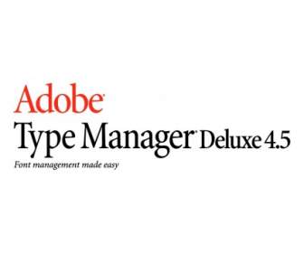 Gestione Di Tipo Adobe Deluxe