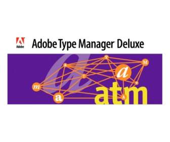 Programu Adobe Type Manager Typu Deluxe