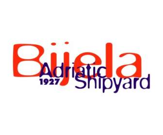 アドリア海の造船所 Bijela