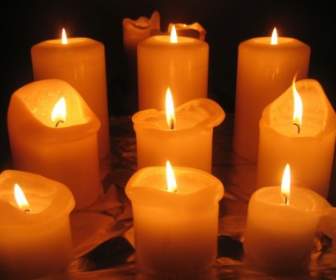 Advent Candles Light
