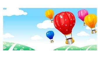 空中的氣球