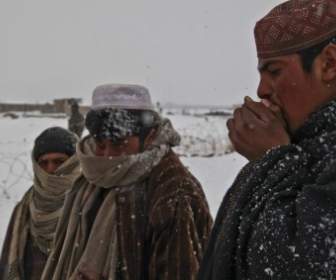 Afgani Ludzi Zimno