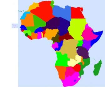 أفريقيا قصاصة فنية