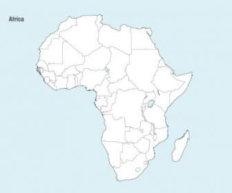 African Map Vector