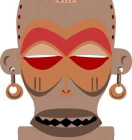 African Mask Chokwe Angola Zaire