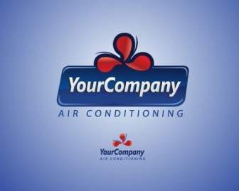 Air Conditioning Logo Template