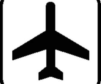Airport Sign Board Vector