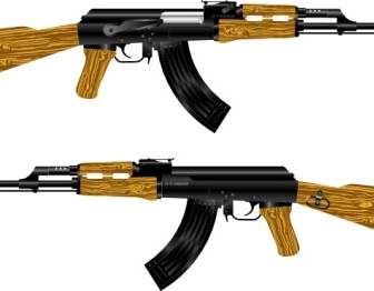 Prediseñadas De Rifle AK