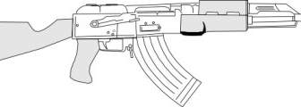 AK47 Clip Art