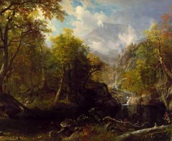 Albert Bierstadt Landscape Art