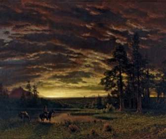 Albert Bierstadt Painting Art