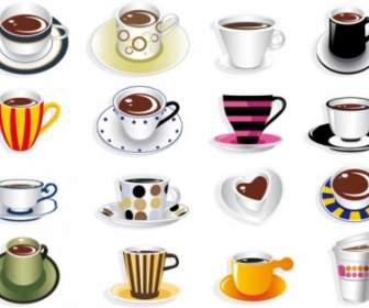 All Kinds Of Fine Coffee Vector