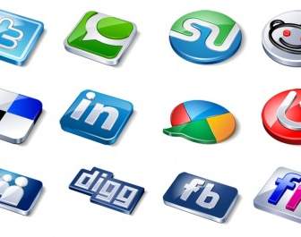 Erstaunliche Social Icons Icons Pack