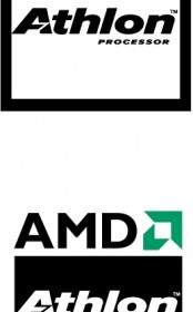 Logotipo De Processador AMD Athlon