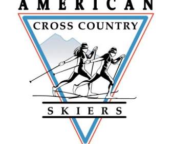 アメリカ国スキーヤー クロス