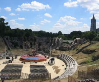 amphitheater theater stage