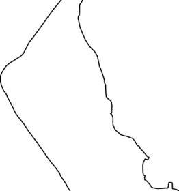Amrum Map Outline Clip Art