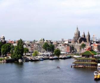 Edificios De La Ciudad De Amsterdam