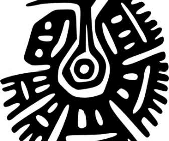 Ancient Mexico Motif Clip Art