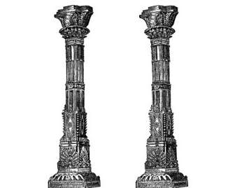 Colunas Do Antigo Templo