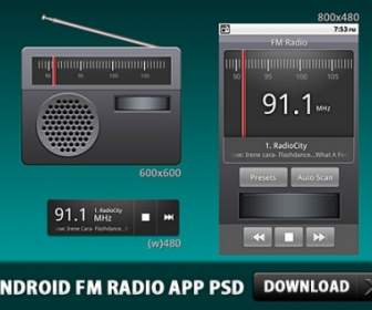 Psd De Aplicación Android Fm Radio