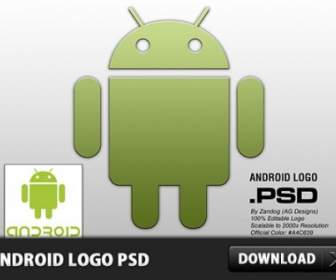 Logotipo Android Psd