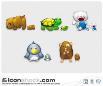 Animals Sigma Style Icons Icons Pack