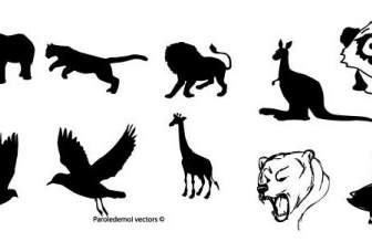 Silhouettes D'animaux