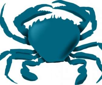 Annaleeblysse Crabe Bleu Clipart