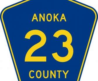 Clipart D'Anoka County Route