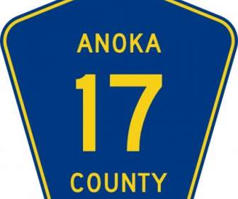 Anoka County Route ClipArt