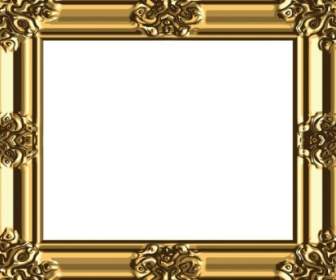 Antique Gold Frame Vector