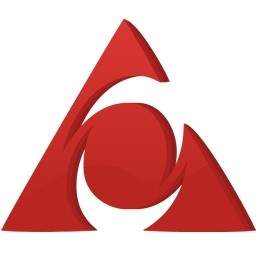 Logo AOL Rosso