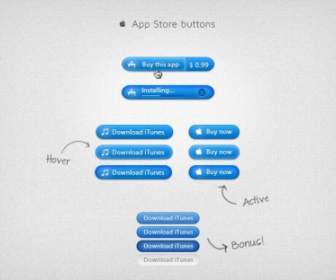 App Store-Schaltflächen