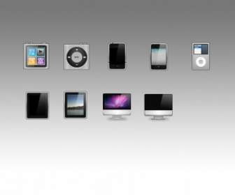 Pack De Iconos De Dispositivos De Apple