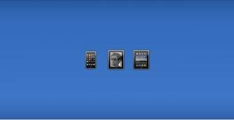 アップルの Iphone、ipod および Ipad アイコン