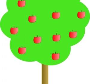 Clip Art De Apple Tree