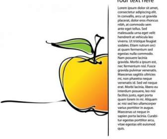 Appledesigned テンプレート ベクトル線画