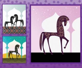 Cavalos árabes