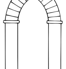 Arch Types Clip Art