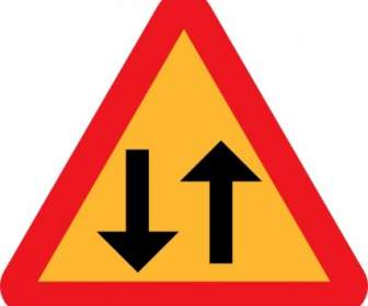 Arrowup Arrowdown Directional Sign Clip Art
