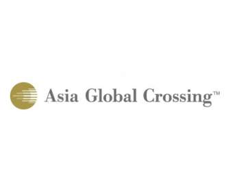 Asien Globale Kreuzung