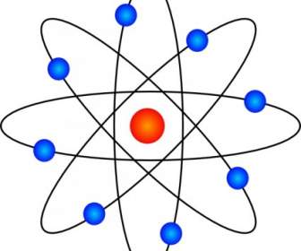 Atom Symbol Clip Art