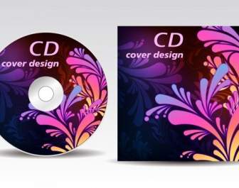 Vector Caso De Disco CD-ROM Adjunto