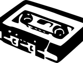 Arte Del Clip De Audio Cassette