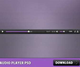Audio Player Free Psd