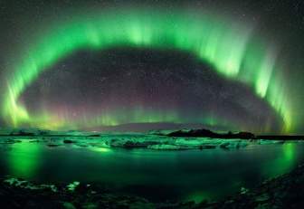Aurora Borealis-Polarlichter