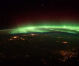 Aurora Borealis Northern Lights Menyatukan Serikat