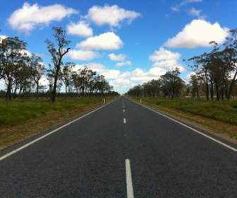 オーストラリア グレゴリー高速道路の道路