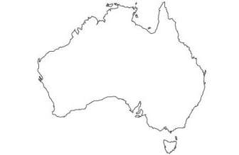Carte De L'Australie